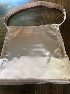 Victoria's Secret Rose Copper Metallic Purse Tote Bag Vintage Rare Color New